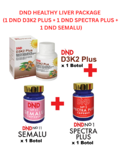 dnd healthy liver package (1 dnd d3k2 plus + 1 dnd spectra plus + 1 dnd semalu)