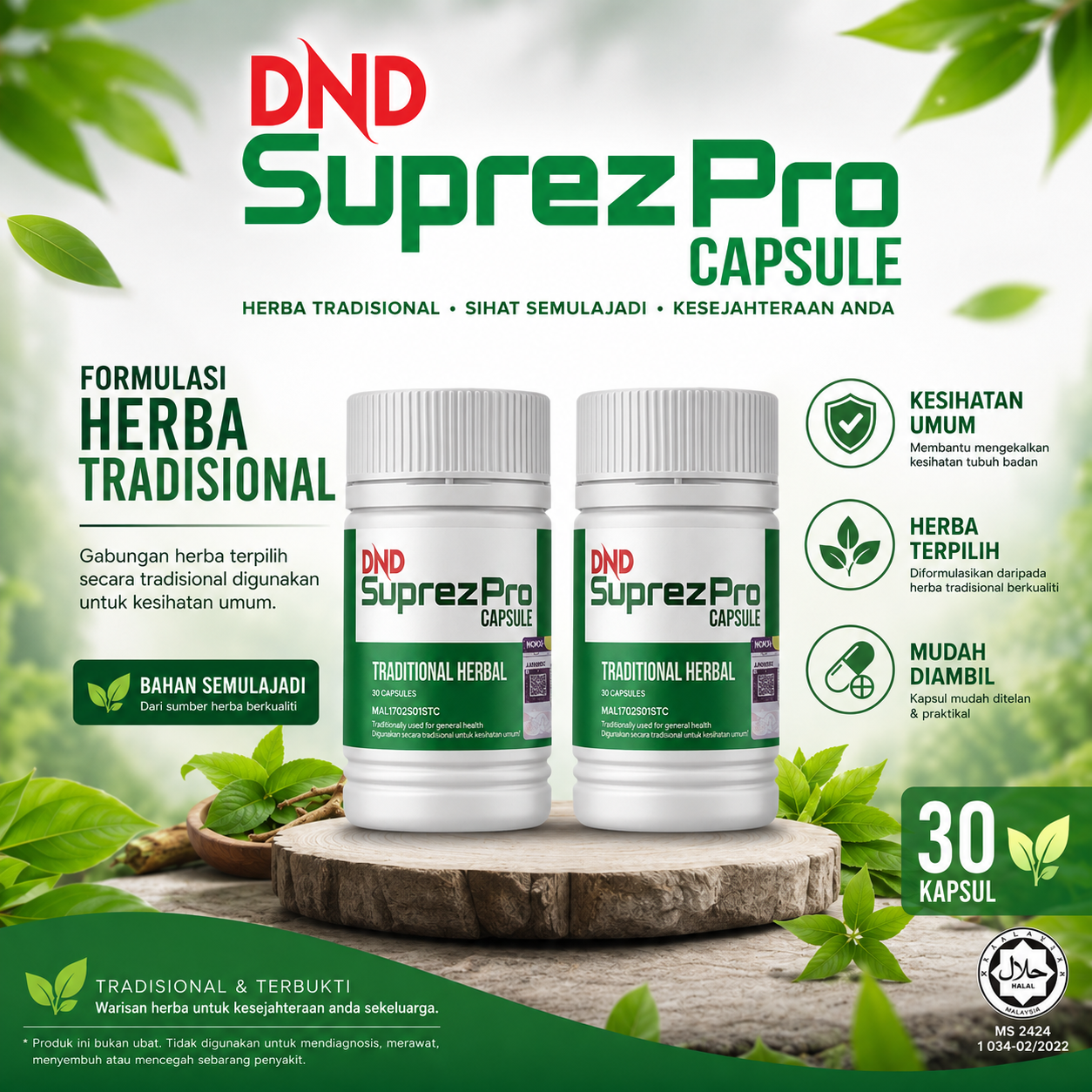 dnd suprezpro 2 botol dnd suprezpro 2 botol